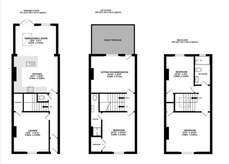 Three Storey Clifton Town House Бристол Екстериор снимка
